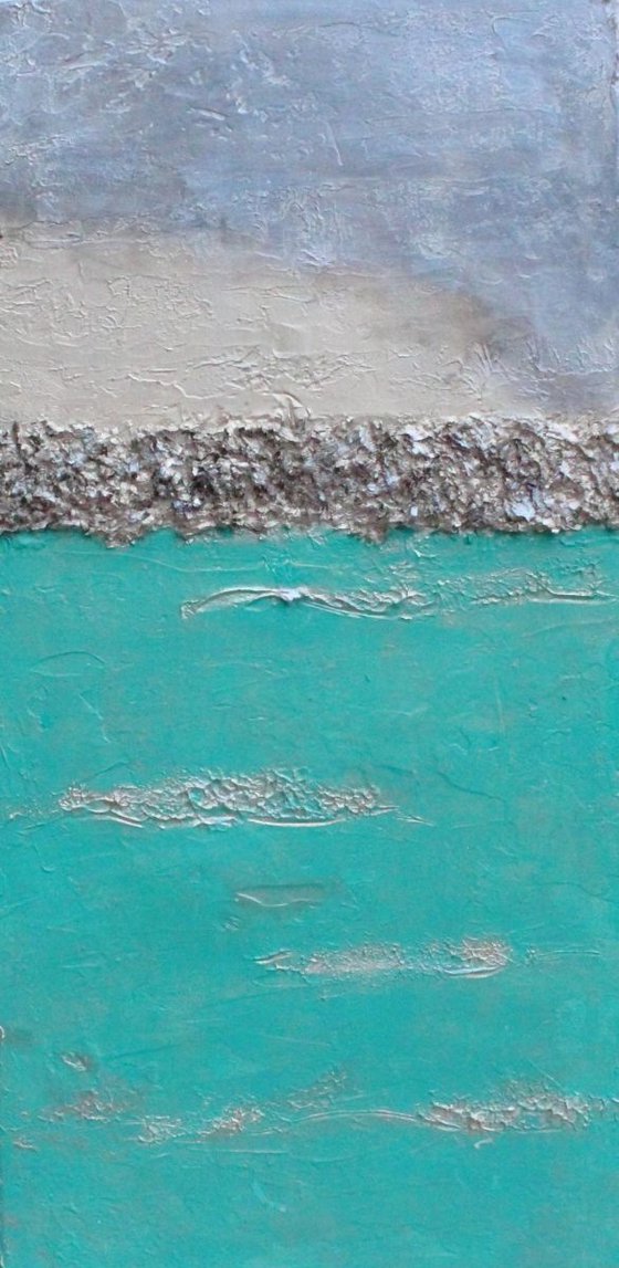 Silver Seas Original Abstract 3pc