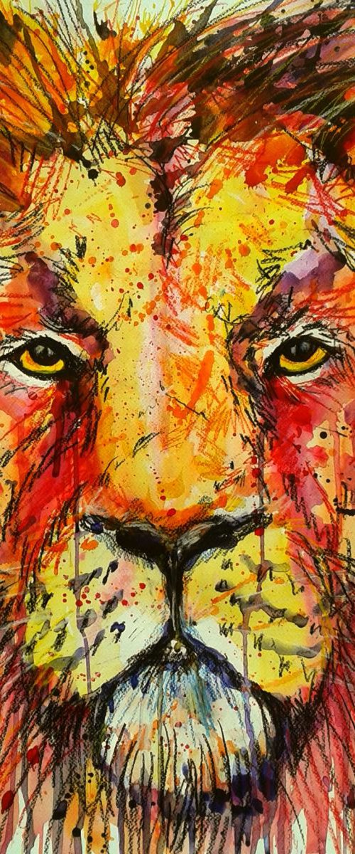 "The Lion" by Marily Valkijainen
