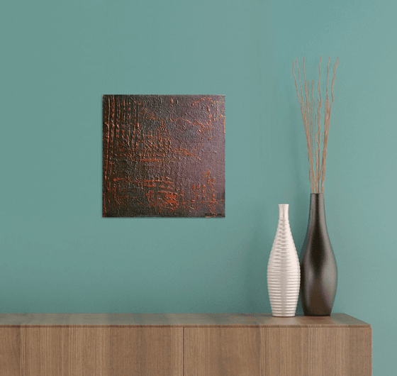 Abstract in copper