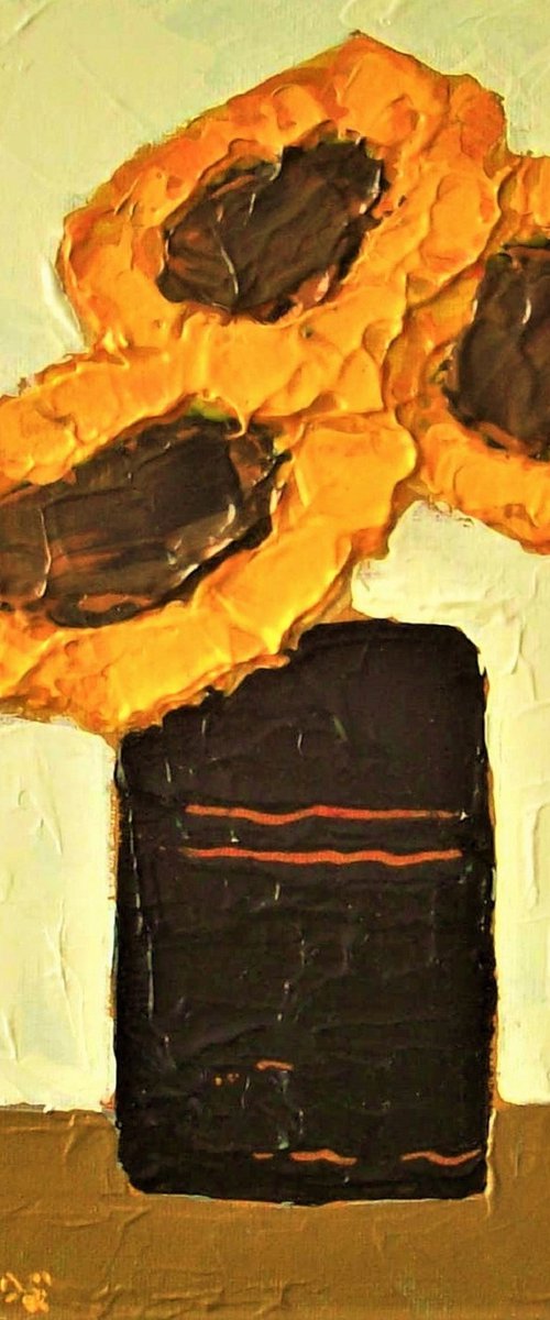 Sunflowers by David J Edwards