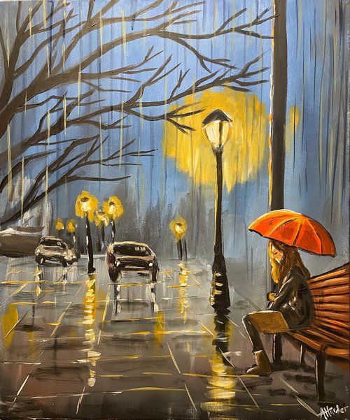 Evening Rain by Aisha Haider