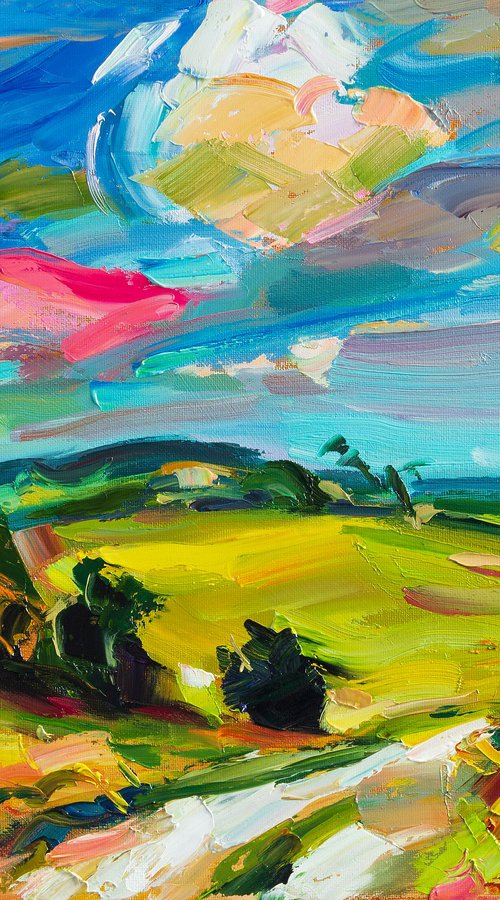 Where the Sky Blooms by Daria Zavadenko
