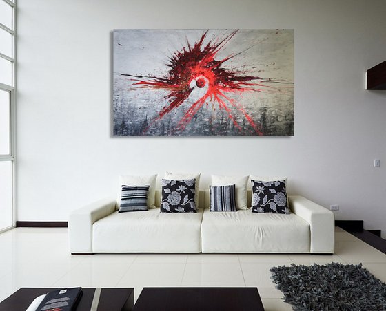 CANVAS ONLY -- The Sphere (Spirits Of Skies 240135) (200x120cm) XXXL