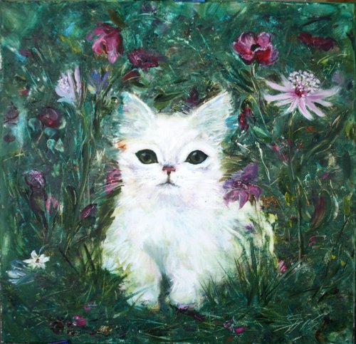 Little Cat Princess by Salana Art Gallery