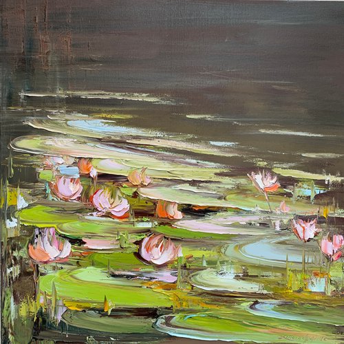 Water lilies No 151 by Liliana Gigovic