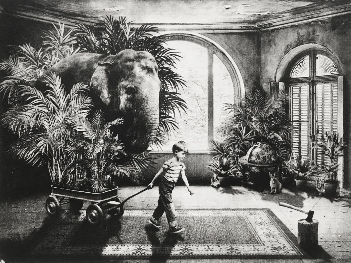 Surrealistic Portrait Etchings & Engravings By Jaco Putker, 13 X 10, Interior No.43, Original Artwork