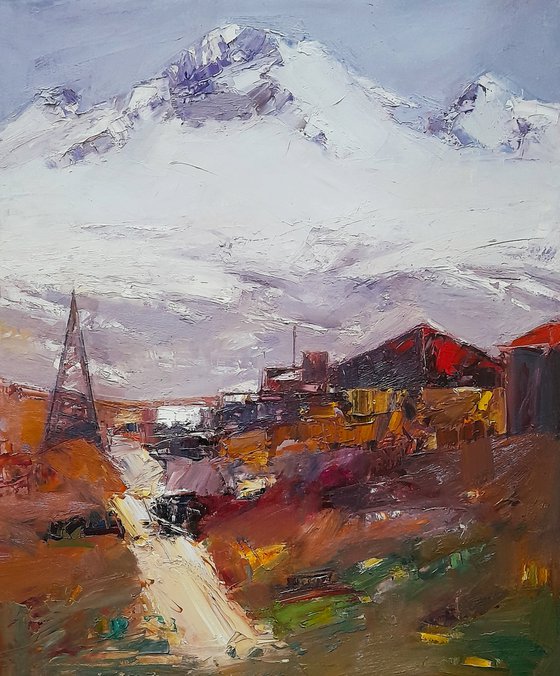 Village Beneath the Aragats