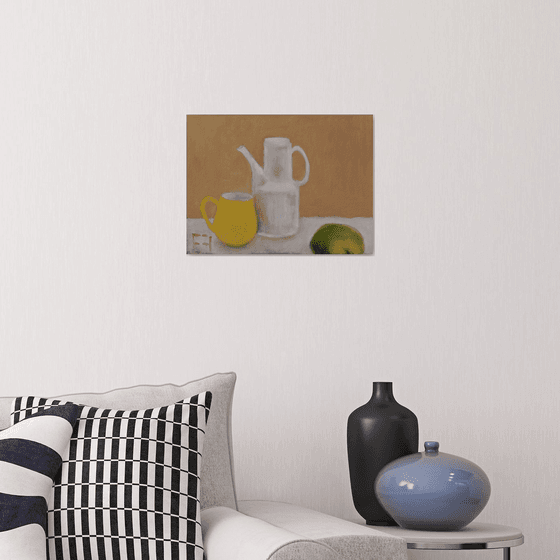 Still life with big mango