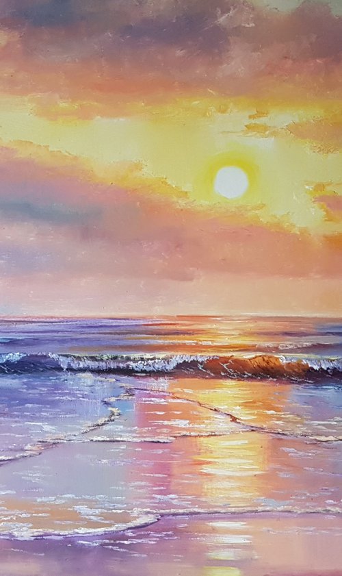 Purple Evening - commission to Zeb by Paul Narbutt