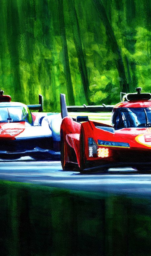 2023 Le Mans - Ferrari 499P by Alex Stutchbury