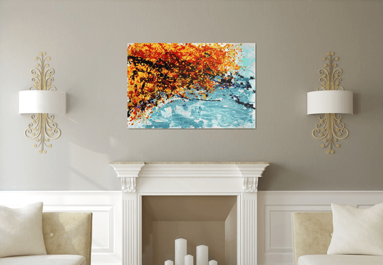 Light Touch of Autumn /  ORIGINAL PAINTING