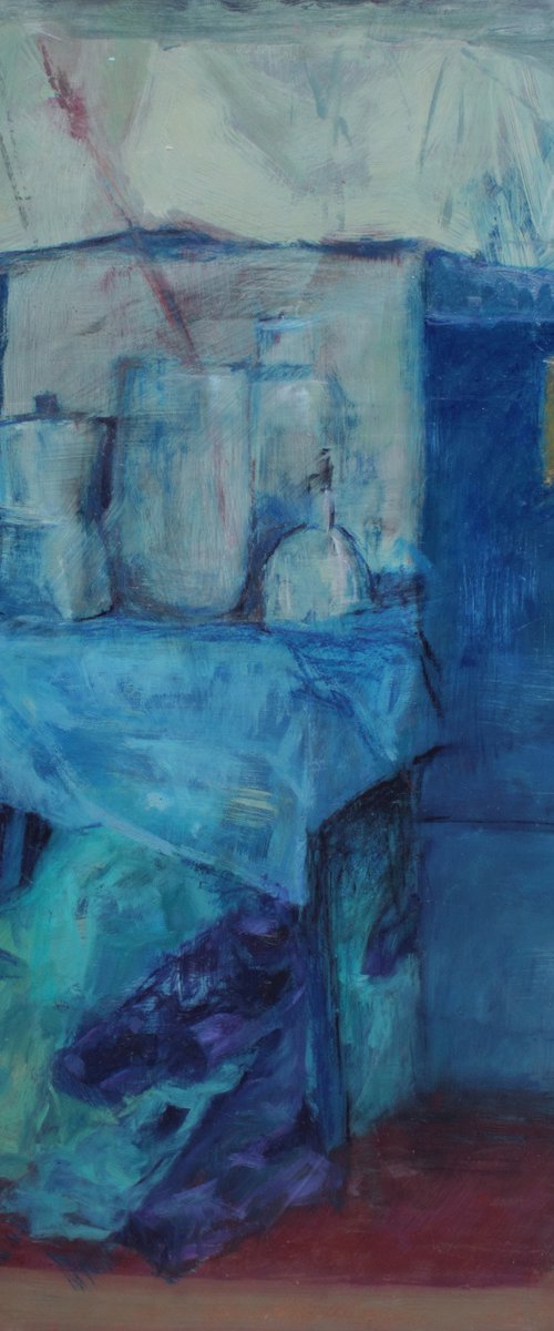 Blue Still Life by Pamela Rys