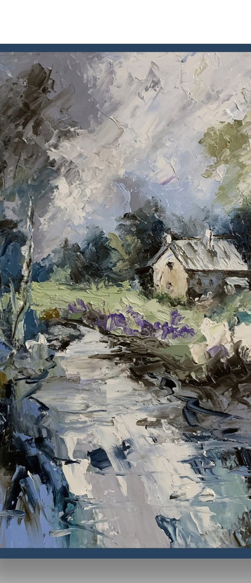 Quiet morning, forest cabin. by Vita Schagen