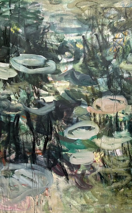 Green waters by Lilia Orlova-Holmes