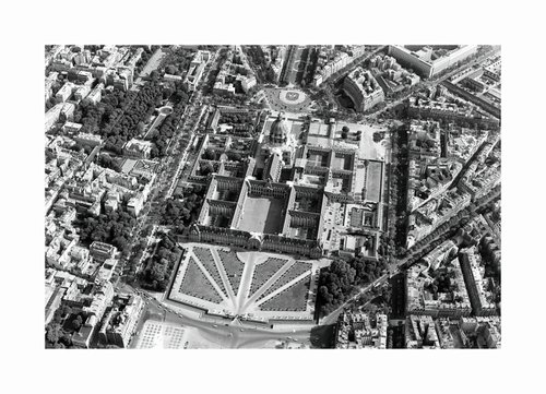 Paris 70s - The Tuileries Gardens by Alain Gaymard