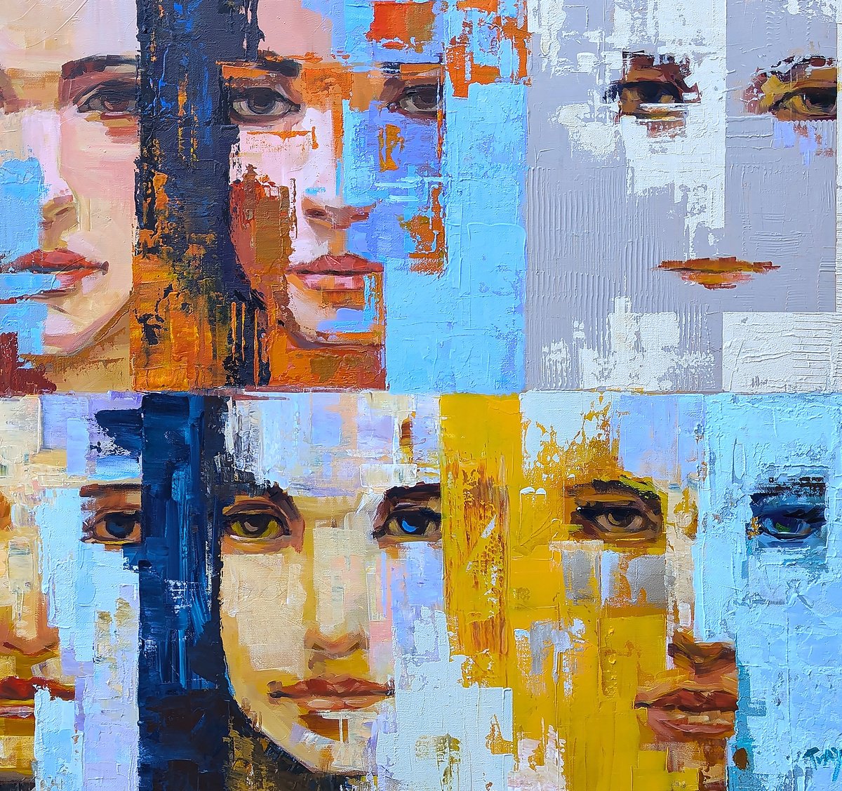  When The Eyes Speak By Trayko Popov, 39 X 31, Artwork For Sale On Artfinder