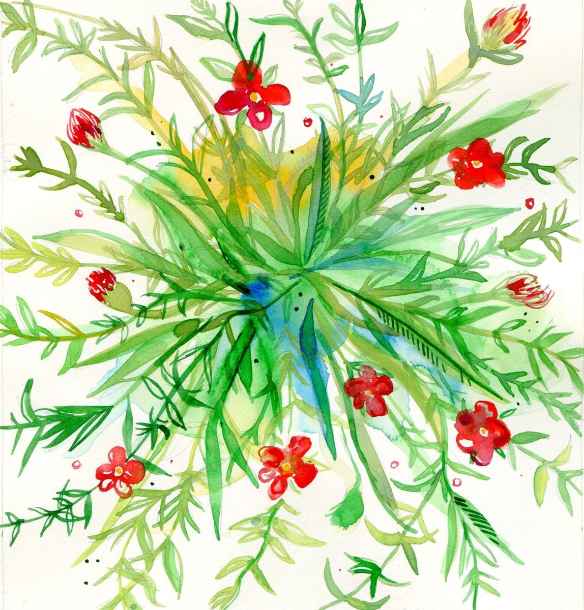 Floral Explosion by Hannah Clark