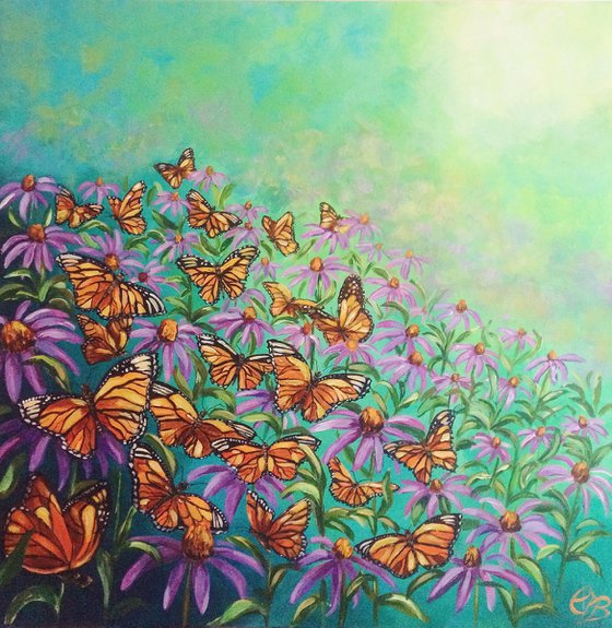 Another Summer (butterfly landscape)