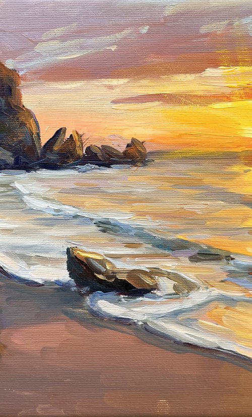 "morning silense" by Evgeny Chernyakovsky