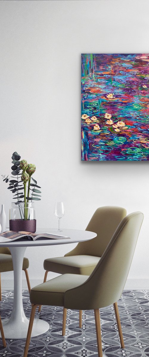 "Purple reflection" by Julia Borg