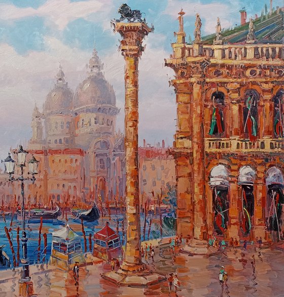 Venice (70x100cm, oil painting, ready to hang)