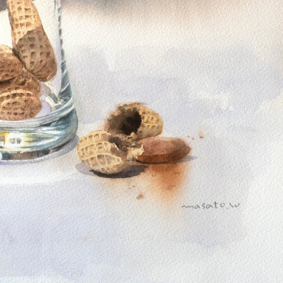 Peanuts in a Glass - Still Life