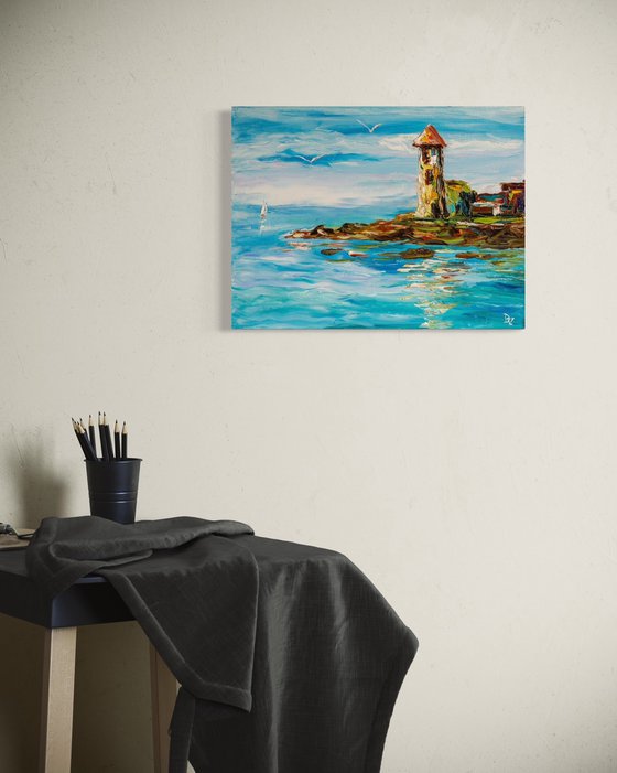 Abandoned lighthouse