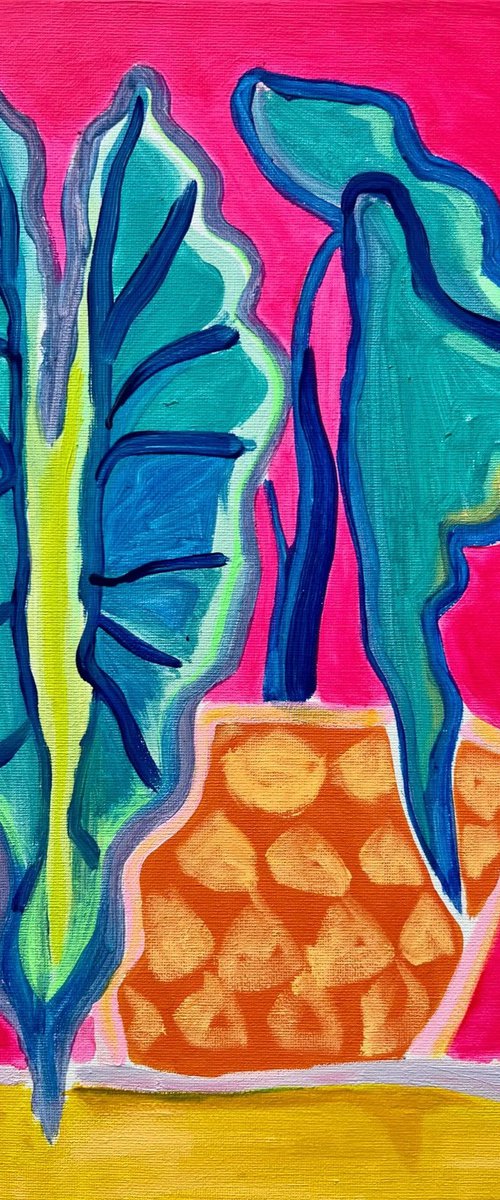 ‘Living My Best Leaf: 2’ by Kathryn Sillince