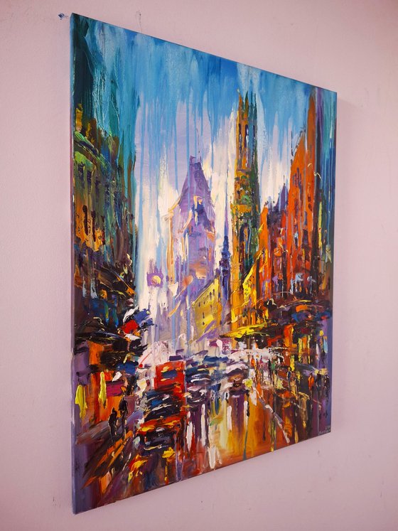 Modern rhythm of the old city