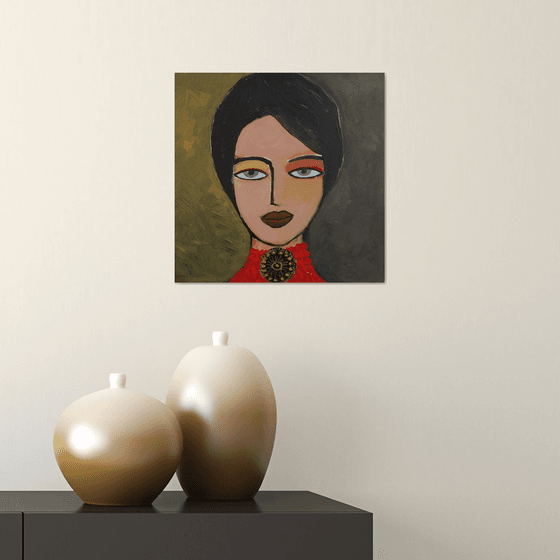 Girl with Zeelandic Necklace