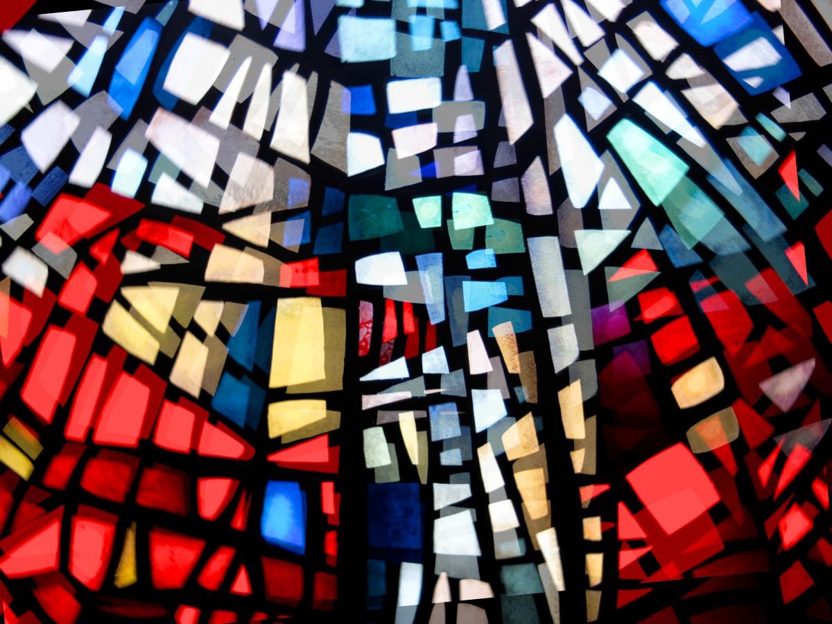 Geometric Abstract Photograph By Marc Ehrenbold, 30 X 40", Trapezoid #2, Original Artwork