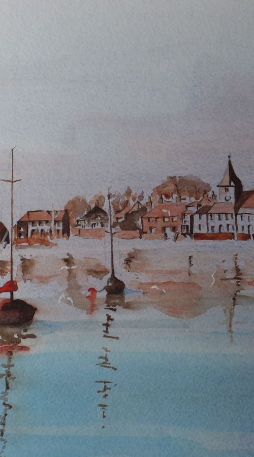 Morning in Bosham Harbour by David Harmer