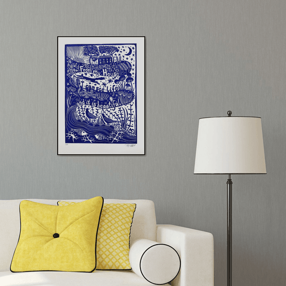 I can see life and it is beautiful