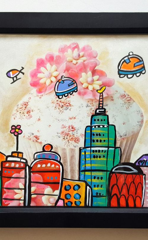 Cupcake City by Maria Luisa  Azzini