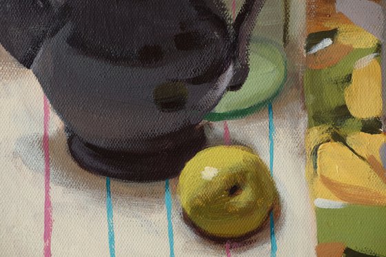 Still life with a pot