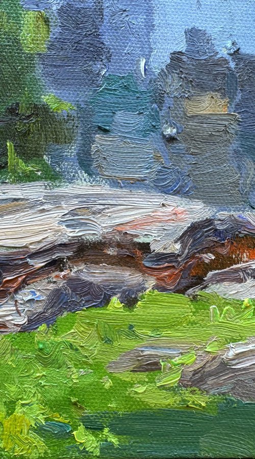 Rocks and Towers. Central Park by Nataliia Nosyk