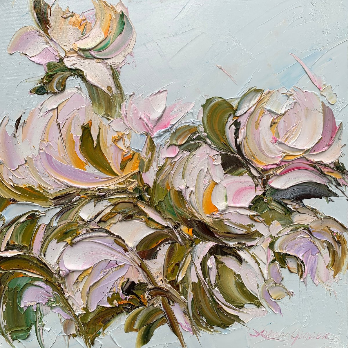 White magnolia No 21 by Liliana Gigovic