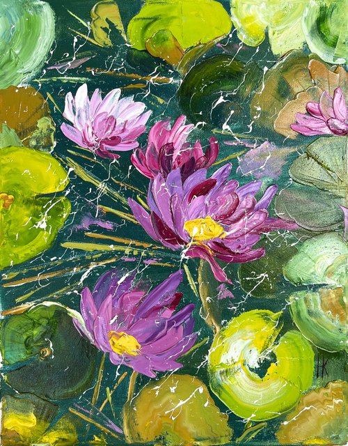 Water Lily by Halyna Kirichenko