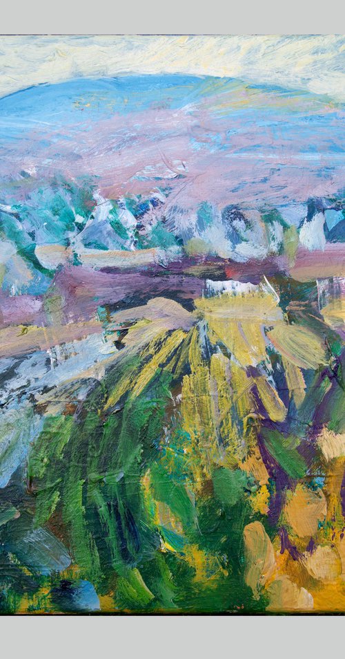 Lavender Mountain by Elizabeth Anne Fox
