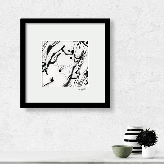 Doodle Nude 10 - Minimalistic Abstract Nude Art by Kathy Morton Stanion