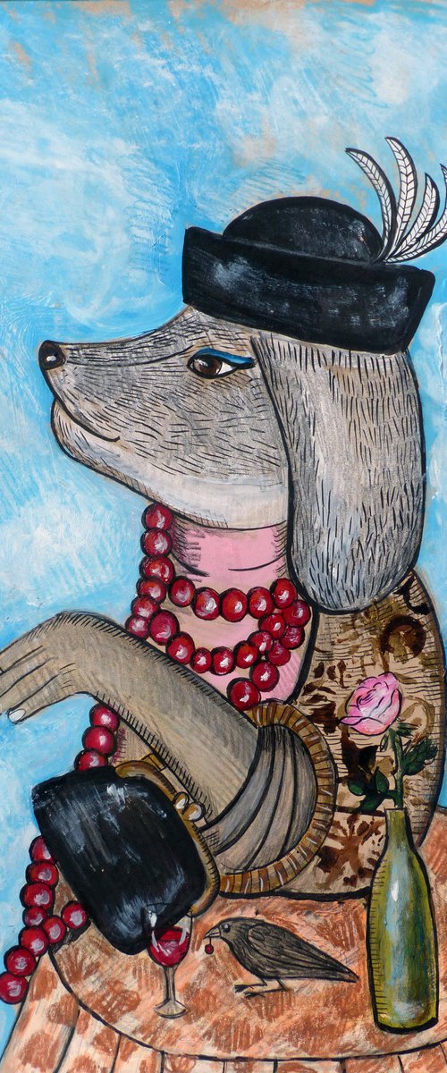 Lady Dog by Elizabeth Vlasova
