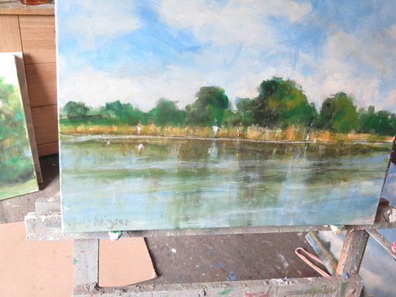 The River Ouse, July 4