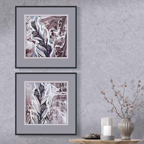 Set of 2 «Exquisite Tropics»