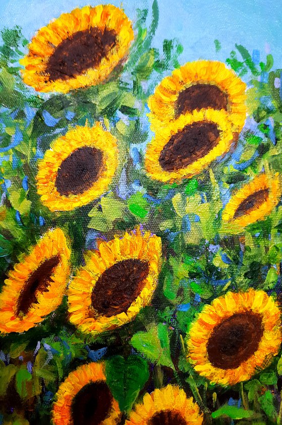 Sunflowers of Summer