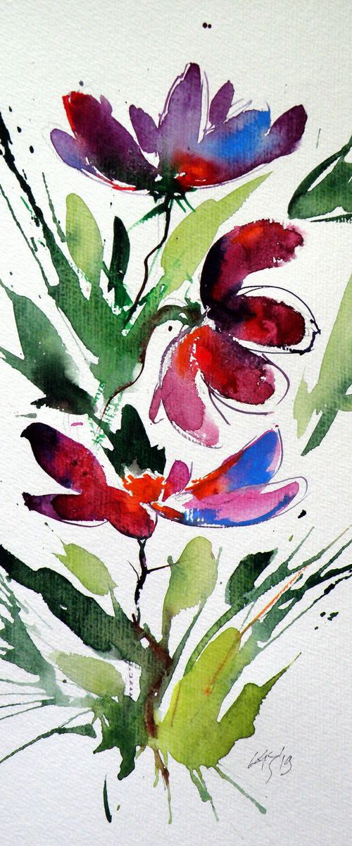 Flowers of summer II by Kovács Anna Brigitta