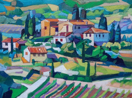 Landscape of Tuscany