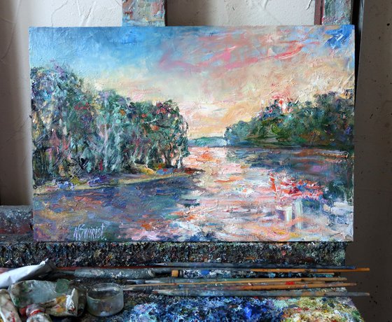 “The Pink Breath of Evening”