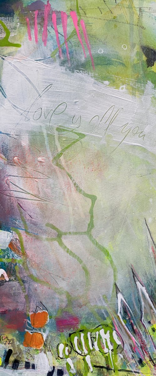All You Need Is Love No.2 (paper) by Bea Schubert