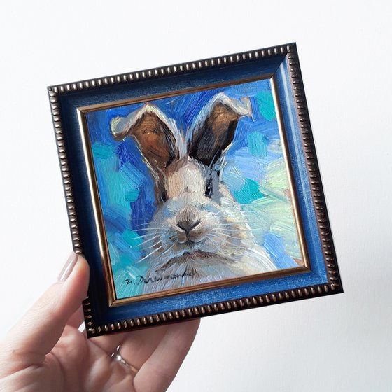 Rabbit portrait