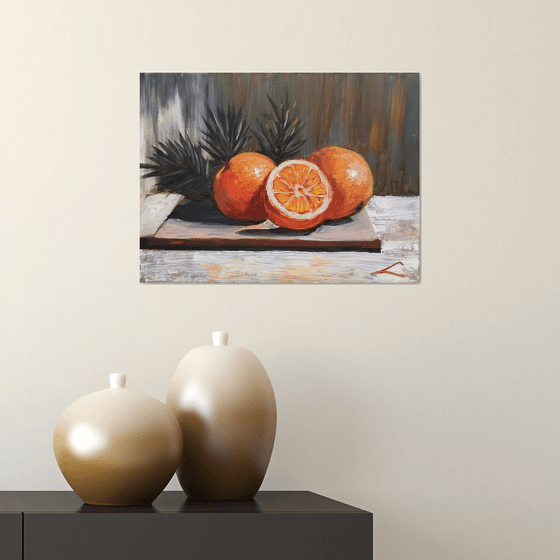 Composition with oranges